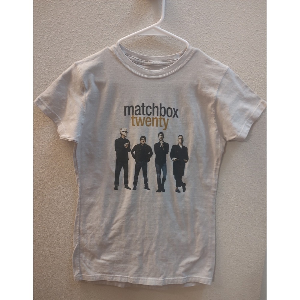 Matchbox Twenty Slow Dream Tour Gray Crew Neck Concert Shirt Ladies Large Tee
